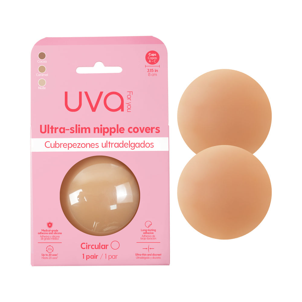UVA Circular Nipple Covers - Caramel